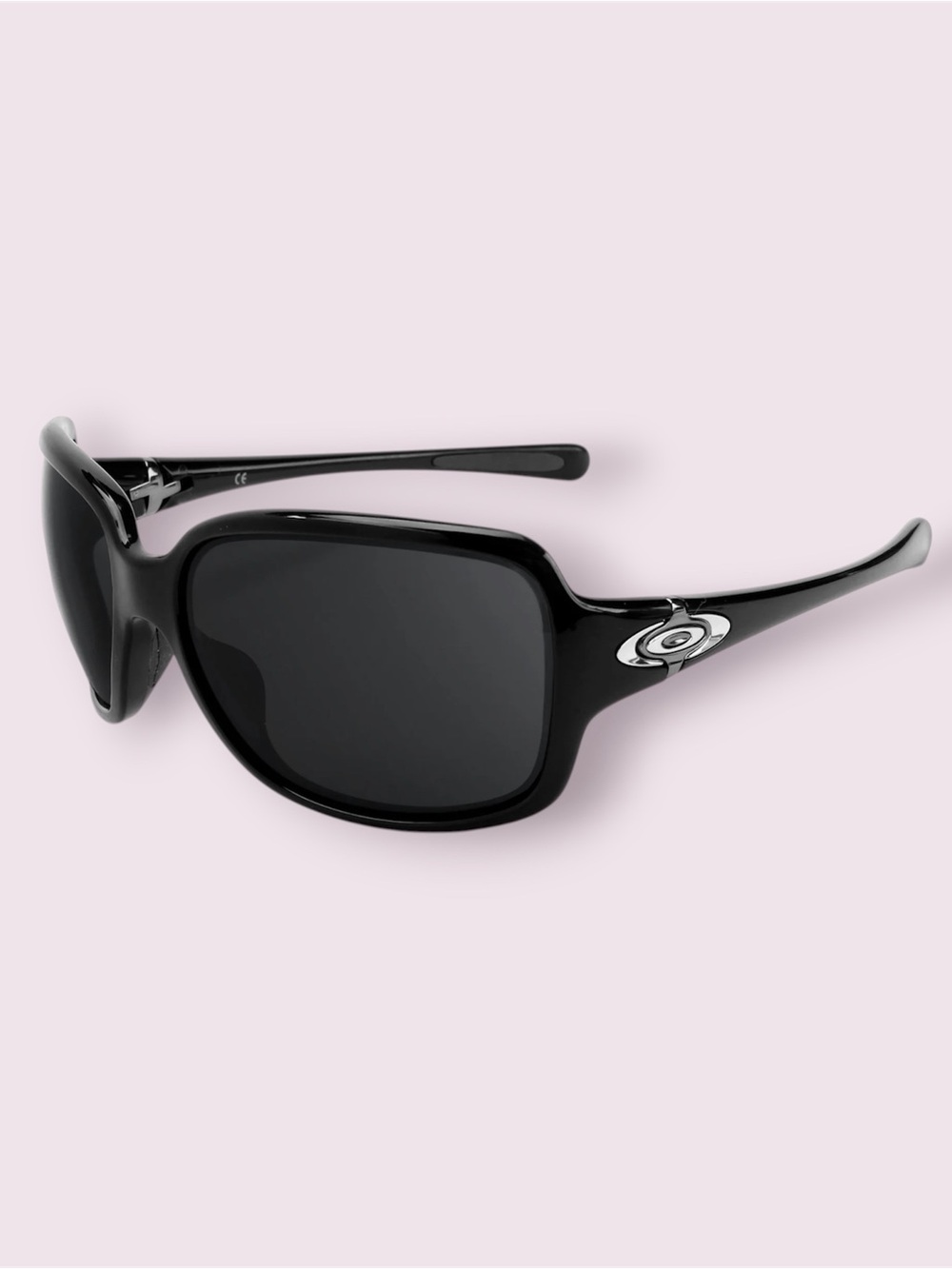 Oakley Break Point Sunglasses in Black with White Oakley Hard Case